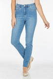 Chambray Suzanne Cool Denim Slim Leg Jeans